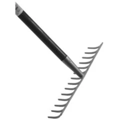 Râteau De Jardin à Douille Ouverte Avec Dents Cintrées En Acier Mermier